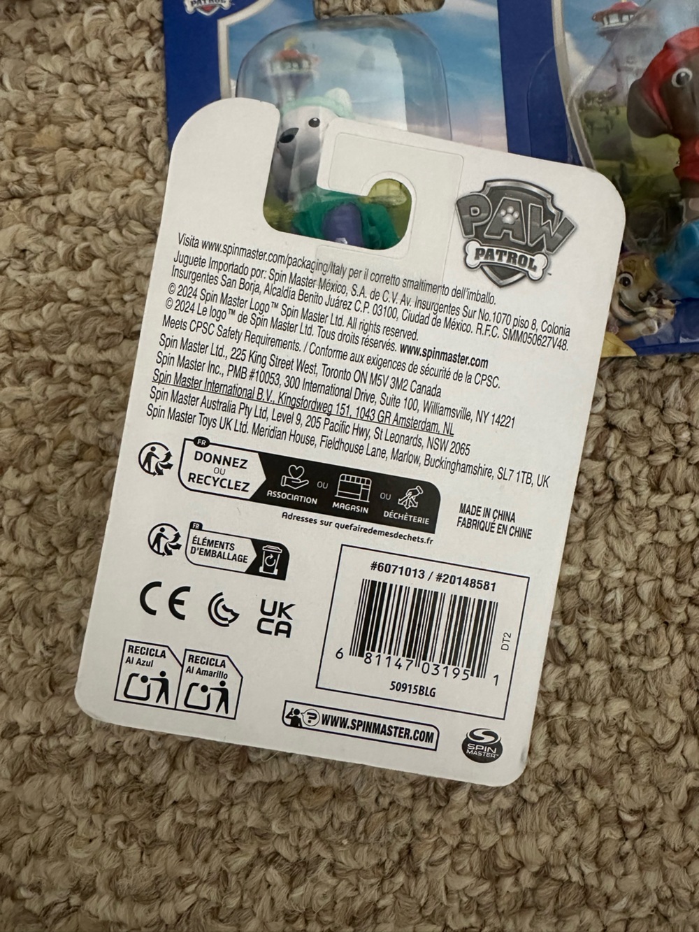 Set of 8 Paw Patrol Character Figures - Picture 5 of 5
